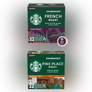 Starbucks French Roast & Pike Place ⭐️☕️